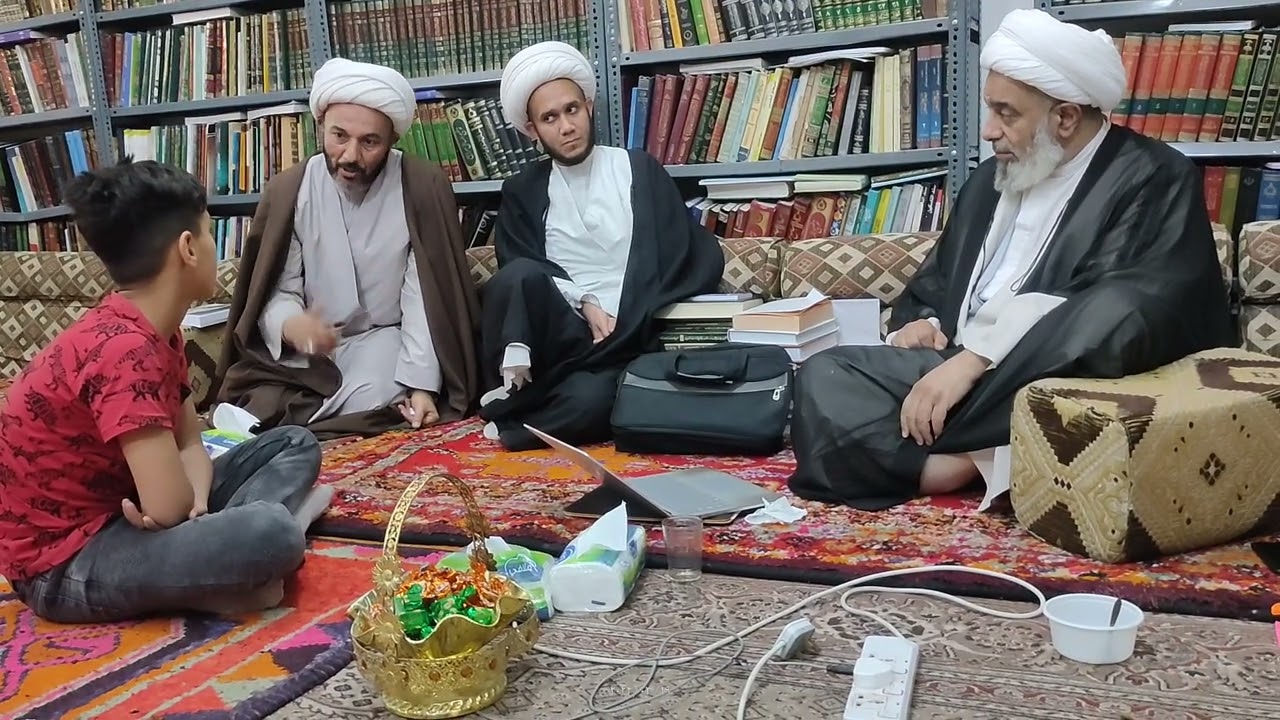 البرعم المهدوي والطاقة الجبارة في محضر  المرجع الديني الشيخ محمد السند البحراني دامت بركاته