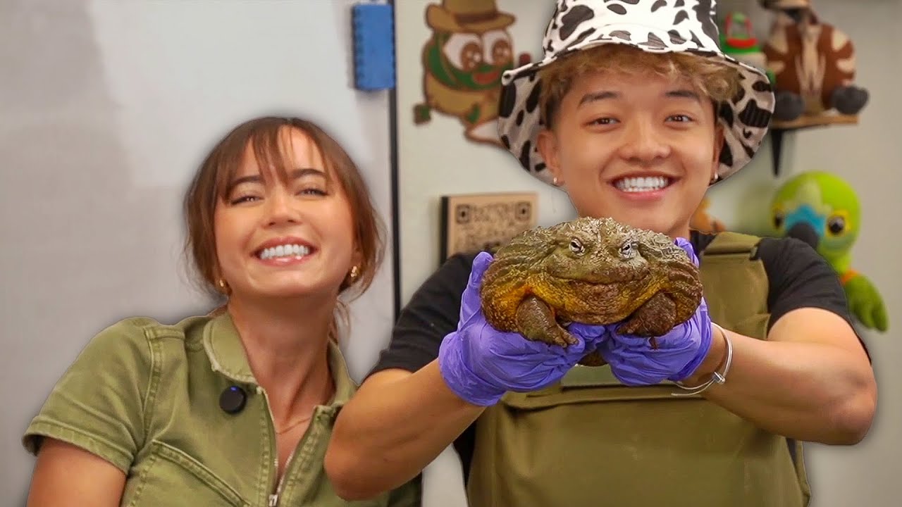 FaZe Jason Visits Maya At Her Animal Sanctuary
