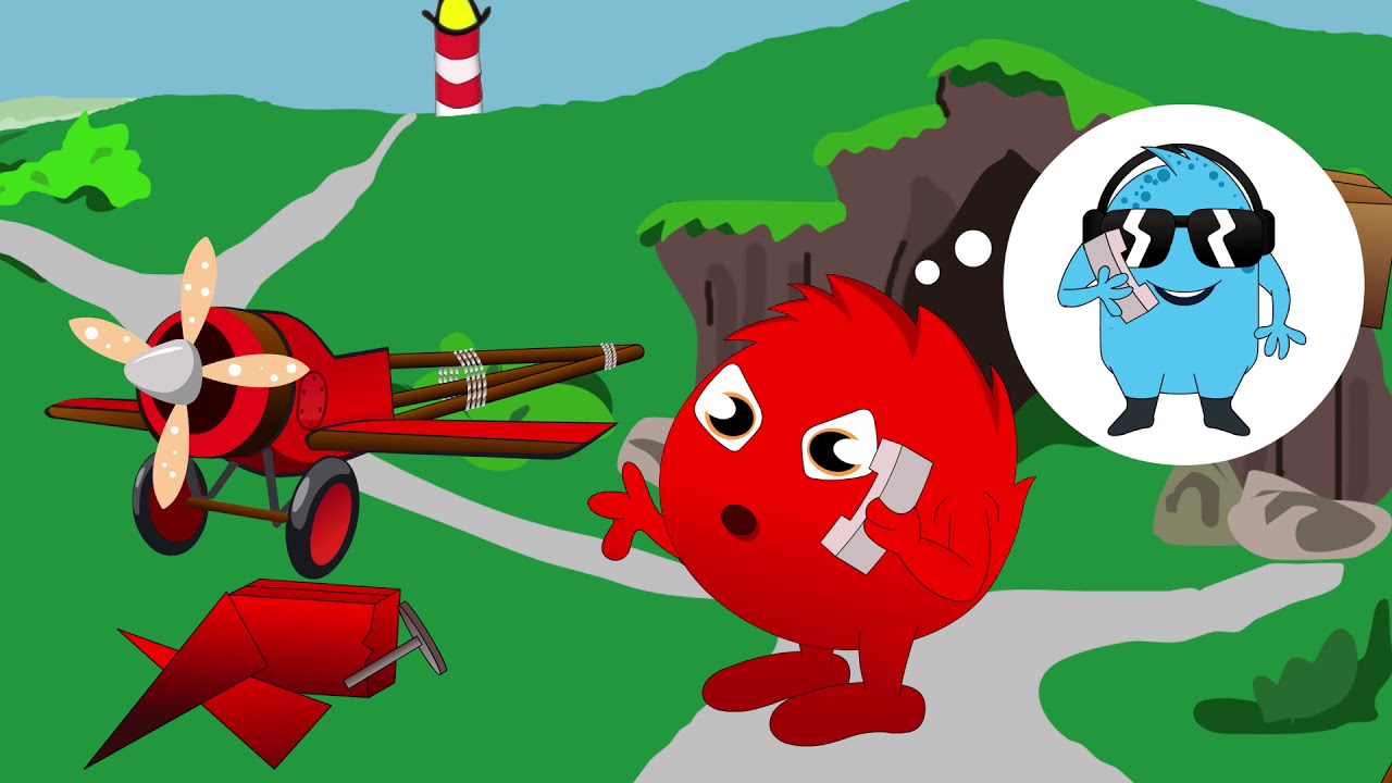 Angry Red A makes a plane