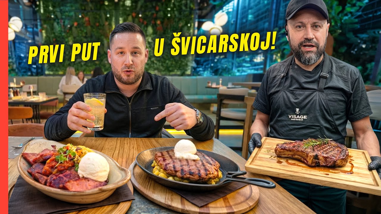 Testiram najpoznatiji srpski restoran u &Scaron;vicarskoj! 😬