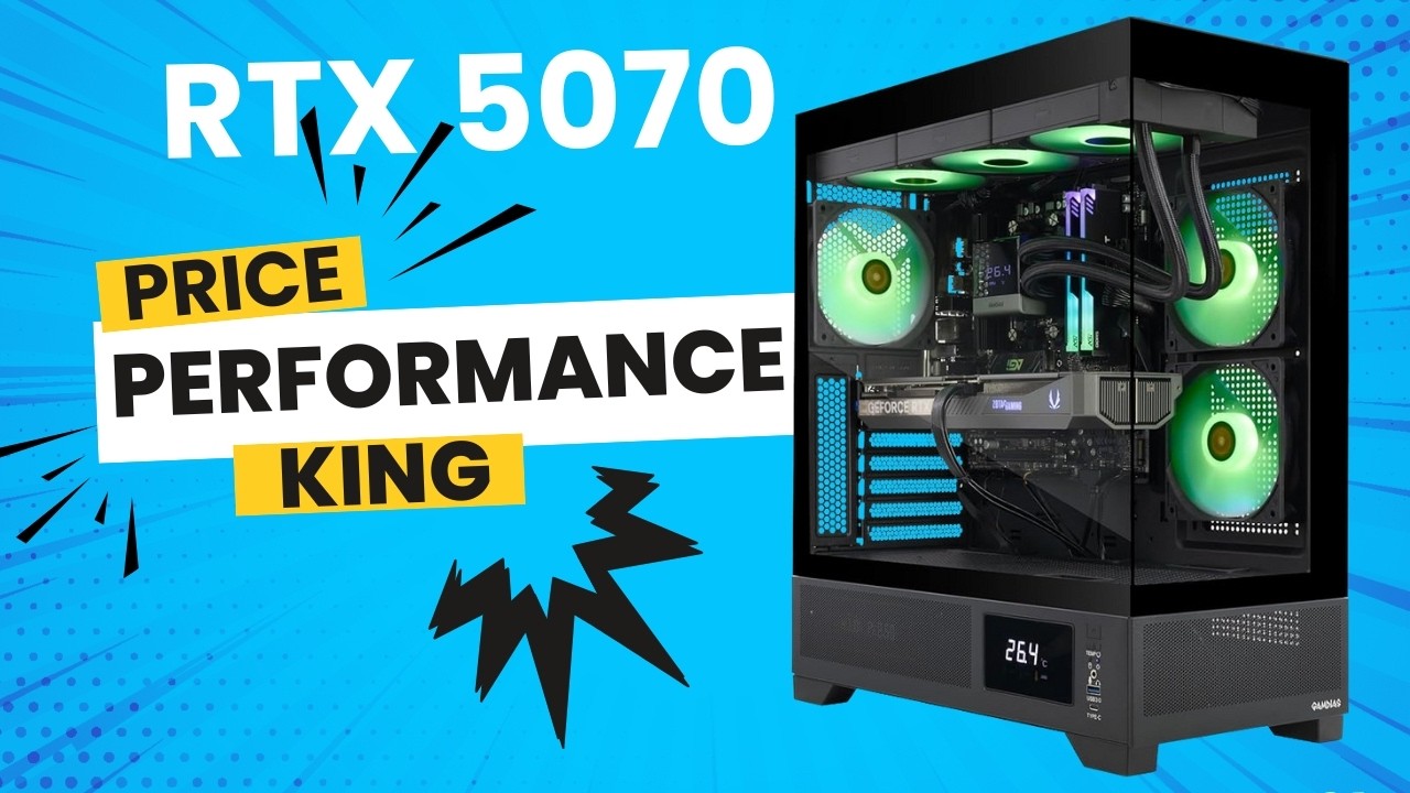 Улучшите свою игру с помощью ZOTAC MEK AI-Enhanced RTX 5070