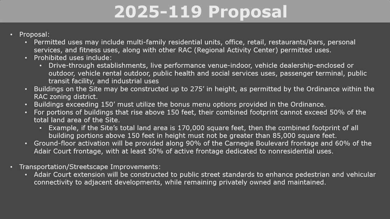 City Zoning Meeting - January 20, 2026