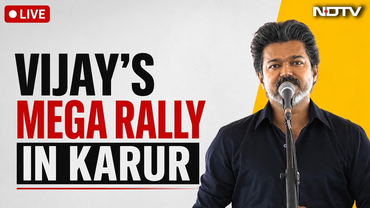 Thalapathy Vijay LIVE | Vijay Speech Karur | Vijay Speech Today | Vijay TVK Karur LIVE | Vijay News