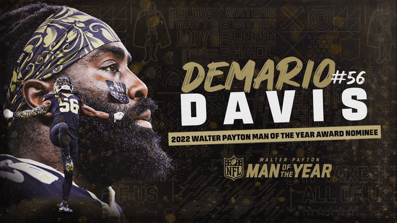 Demario Davis 2022 Man of the Year Nominee | New Orleans Saints