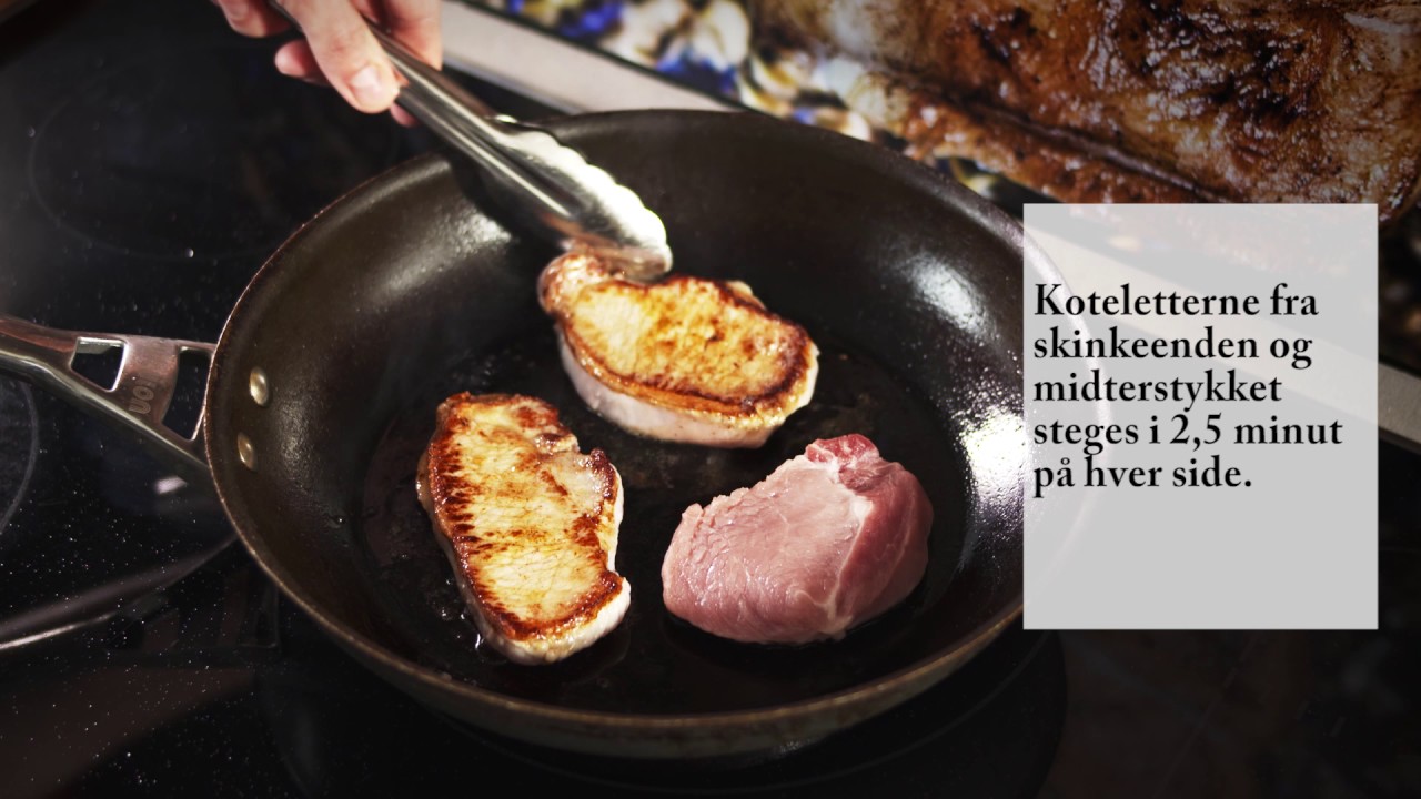Stegning af koteletter