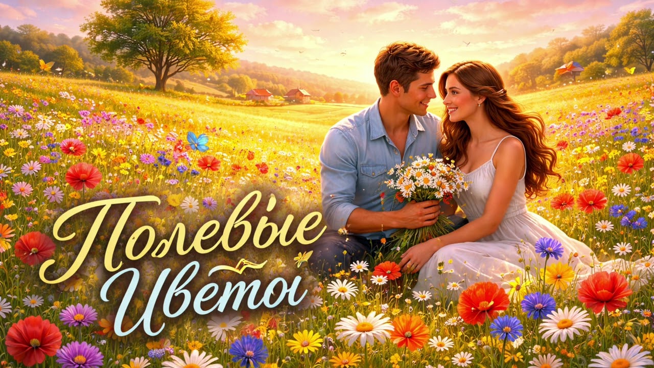 Полевые цветы 🌸 Душевная песня о лете, природе и светлой любви