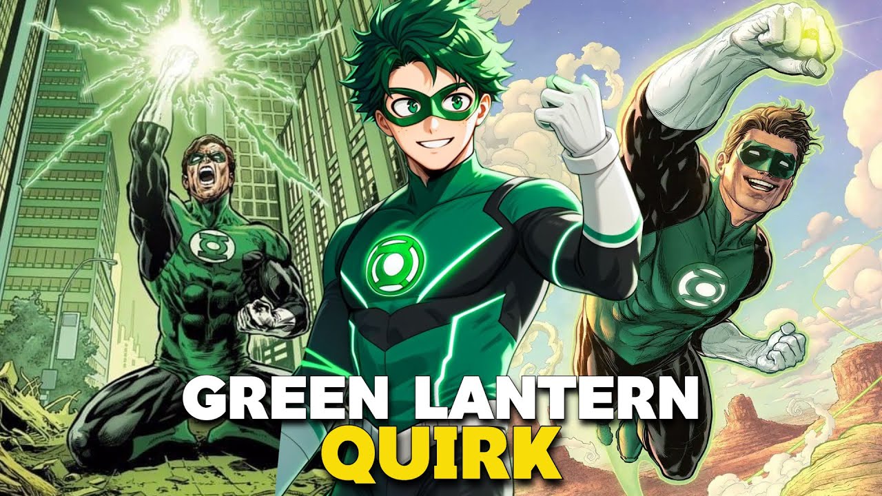 What If Deku Had Green Lantern’s Powers?