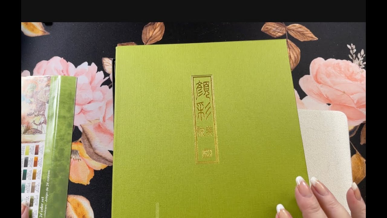 Kuretake Gansai Tambi new 24 Color Set II Art Nouveau Swatching