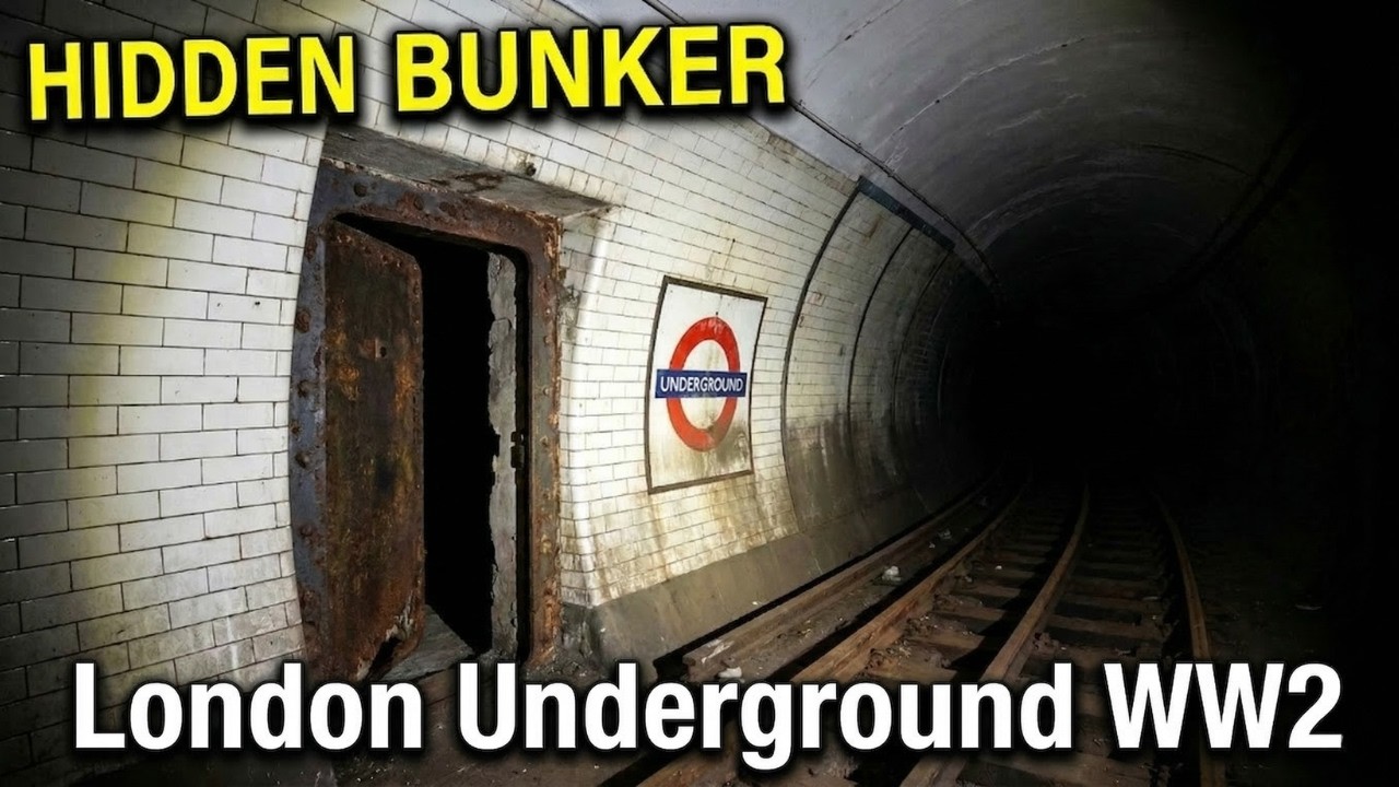 The Secret Wartime Bunkers Hidden Beneath London’s Tube Stations