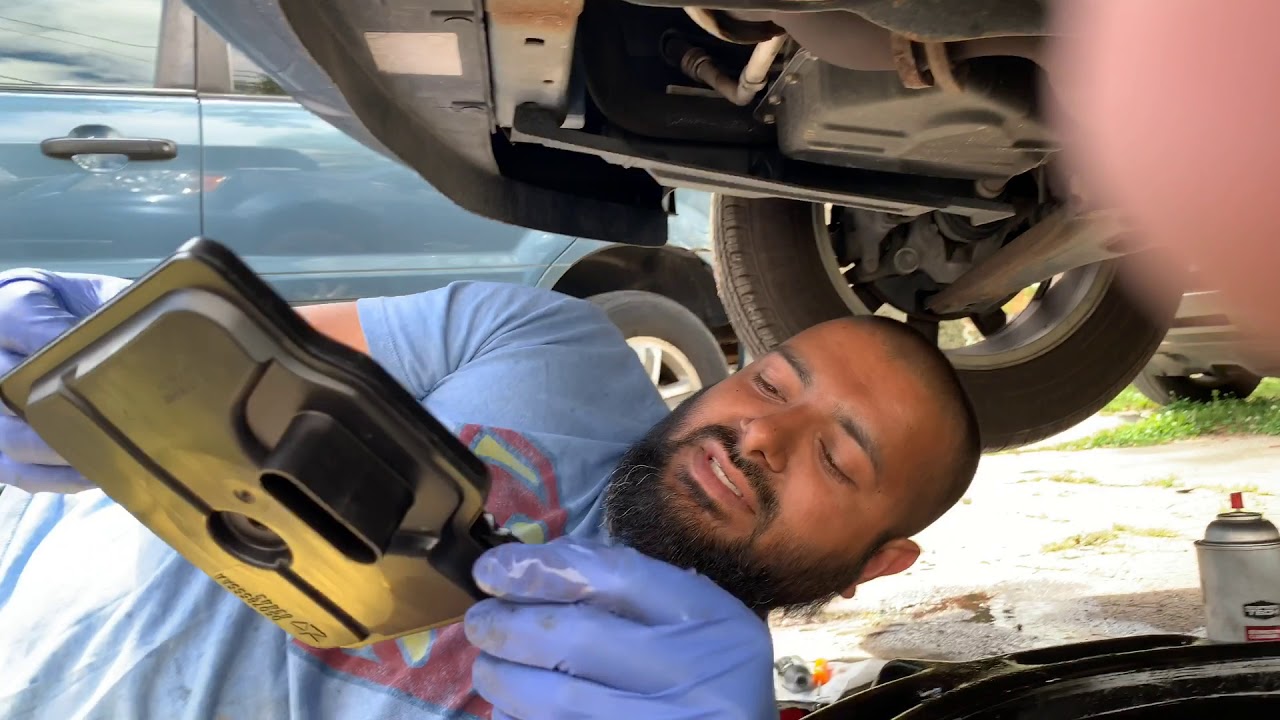 2011 Chrysler town and country oil and transmission fluid and filter change