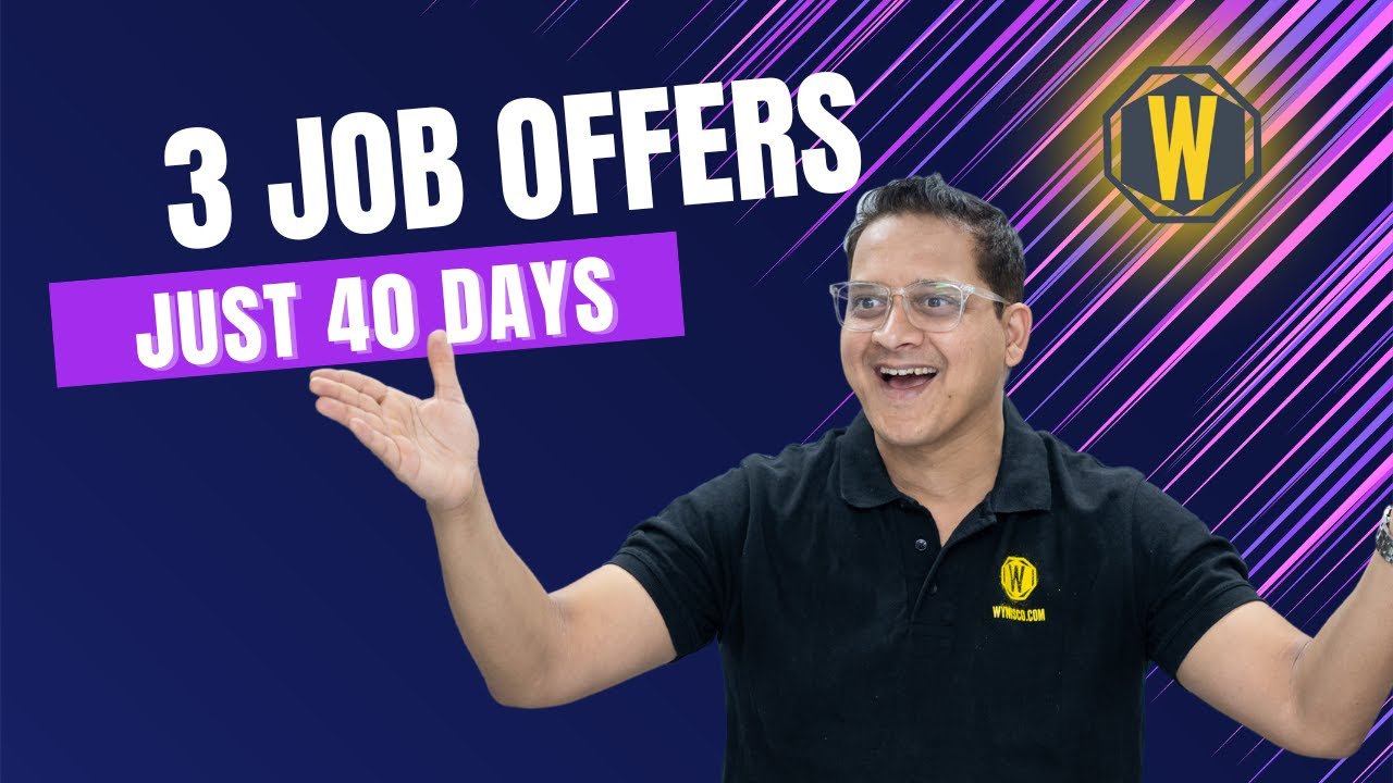 Unbelievable Success Story: 3 Job Offers in Just 40 Days!🚀💼
