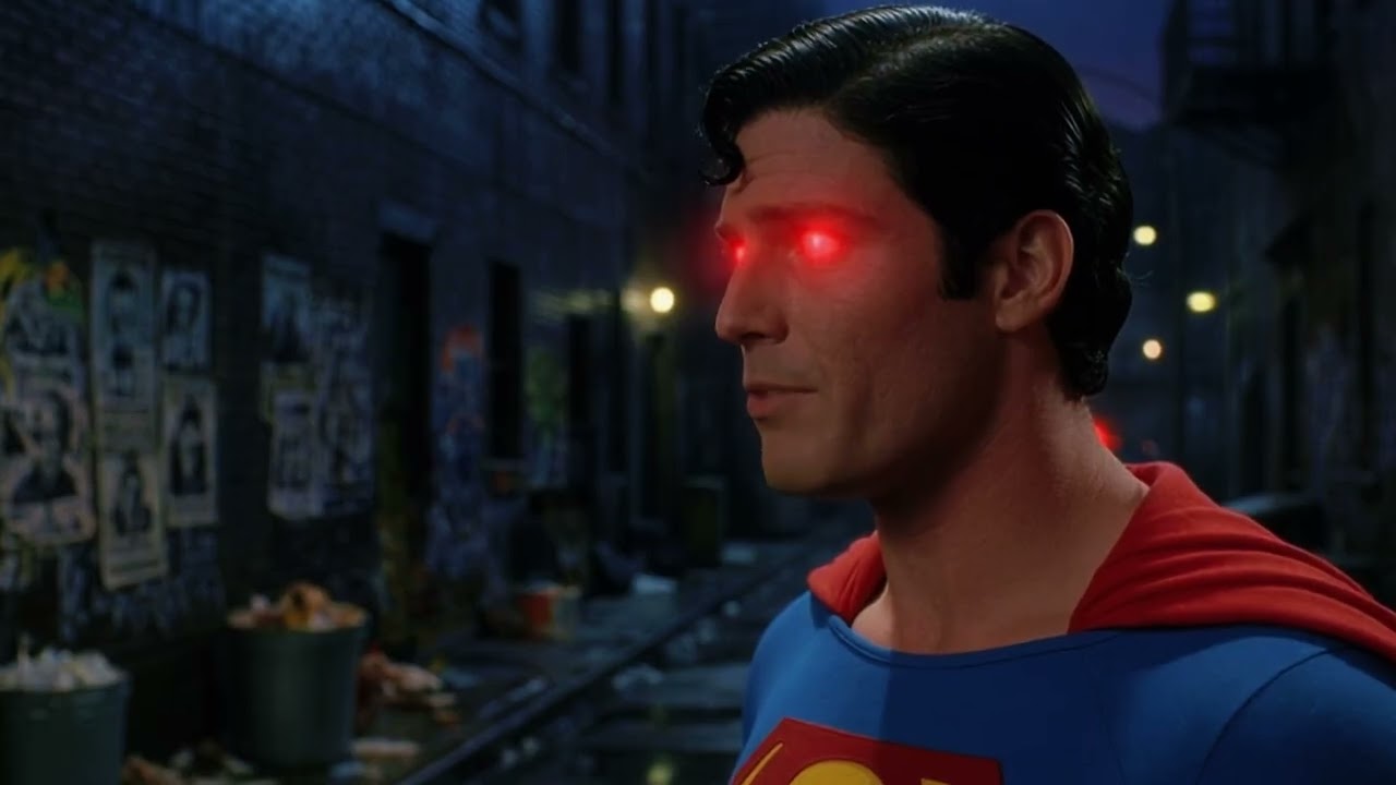 Superman visits Batman (Trouble in Gotham) AI #superman #batman #dccomics