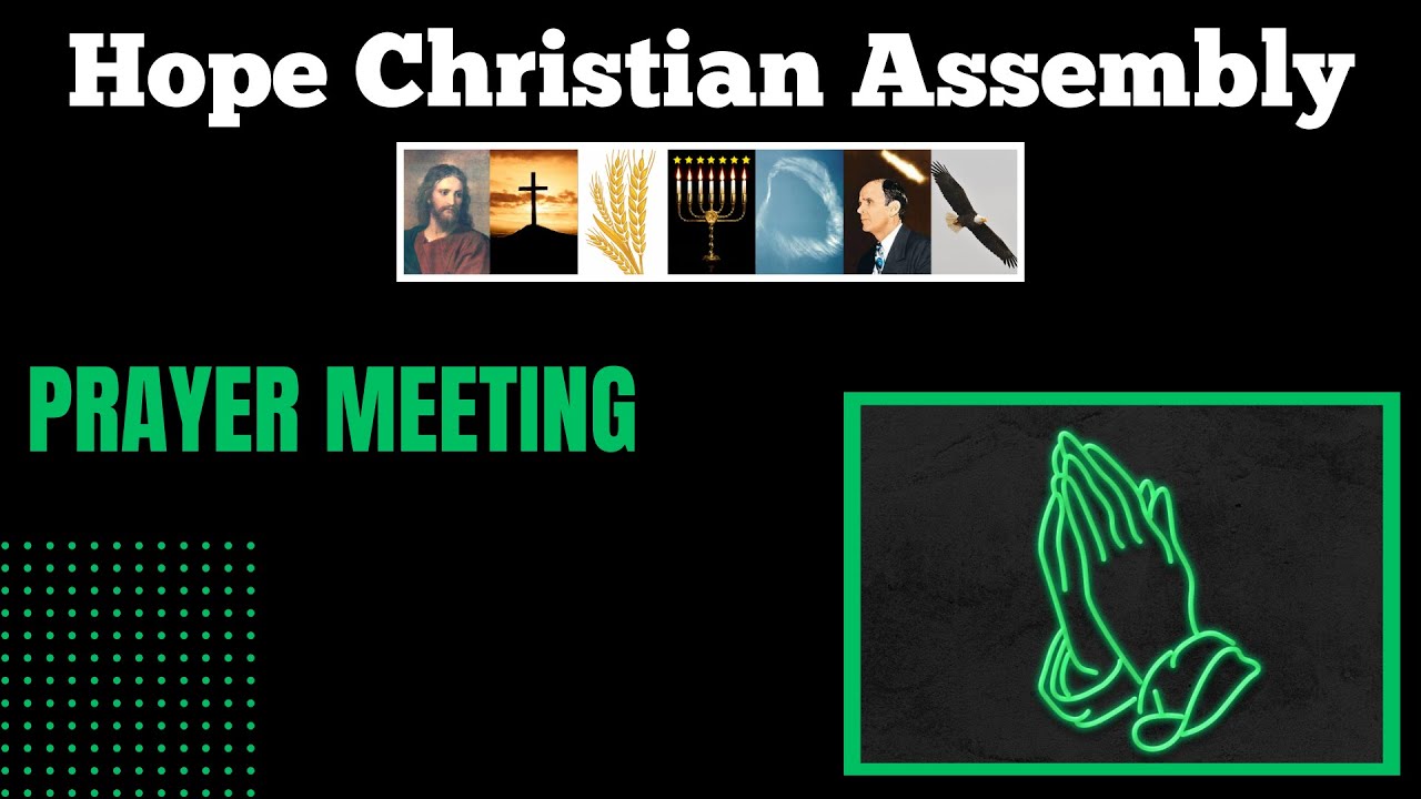["Prayer + Faith Principles" Pt. 2] Prayer Meeting | Tuesday 13th January 2026