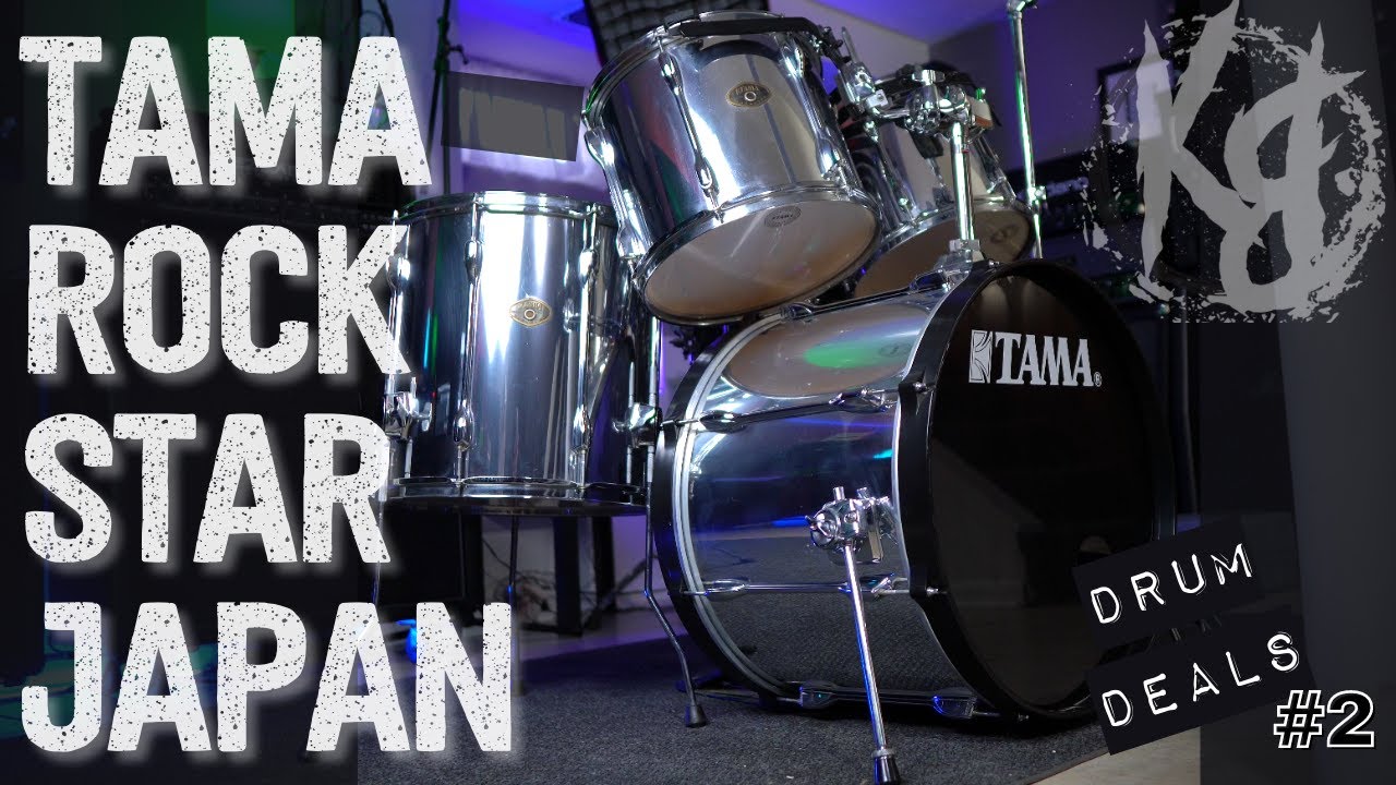 Free Cymbals and Snare?  Yes!  Japan Made Tama Rockstar Kit! | Drum Deals #2