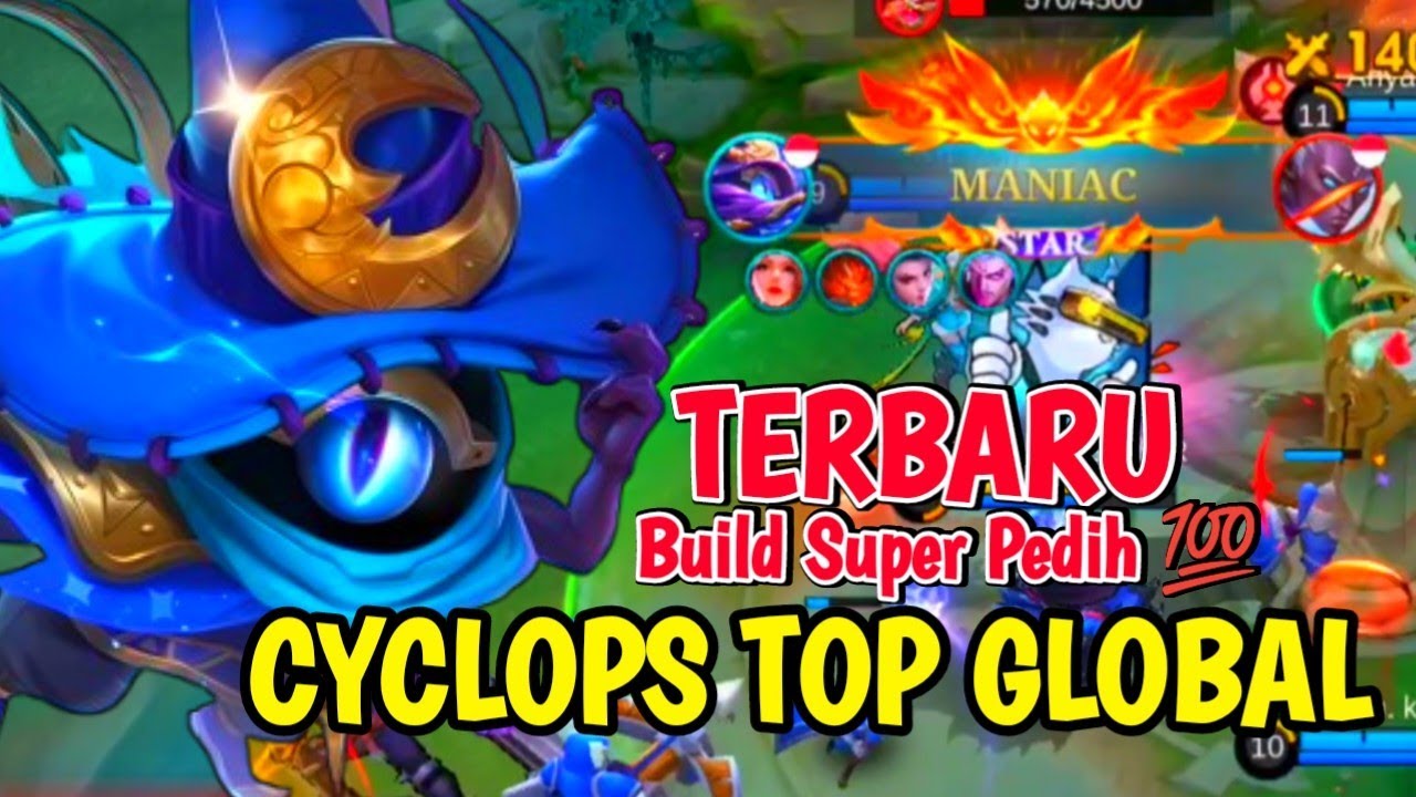 TERBARU BUILD CYCLOPS TERSAKIT 2026 - CYCLOPS UNLIMITED ULTIMATE MLBB