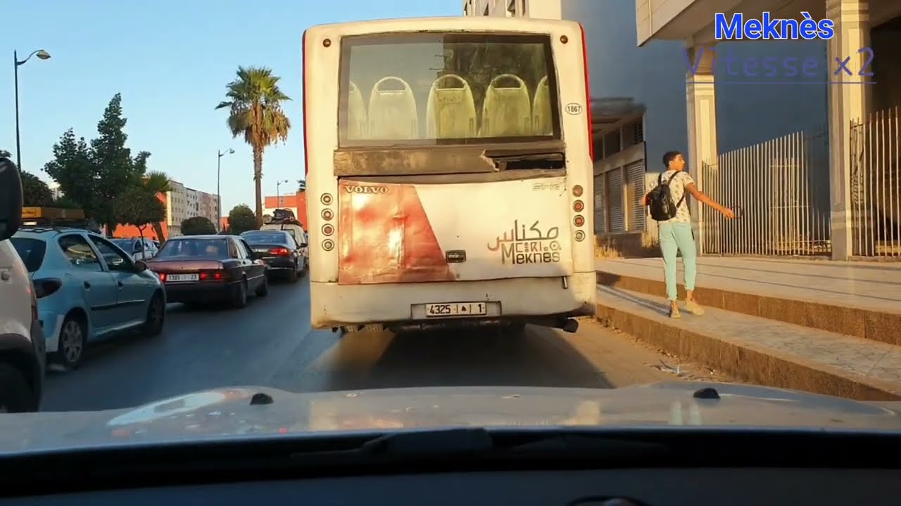 Meknès#4 جولة خفيفة من مرجان إلى محطة القطار مكناس