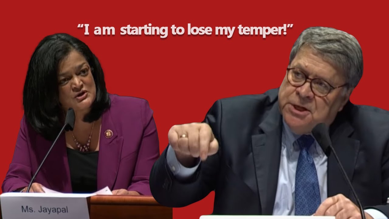 Rep. Pramila Jayapal Excoriates Attorney General William Barr