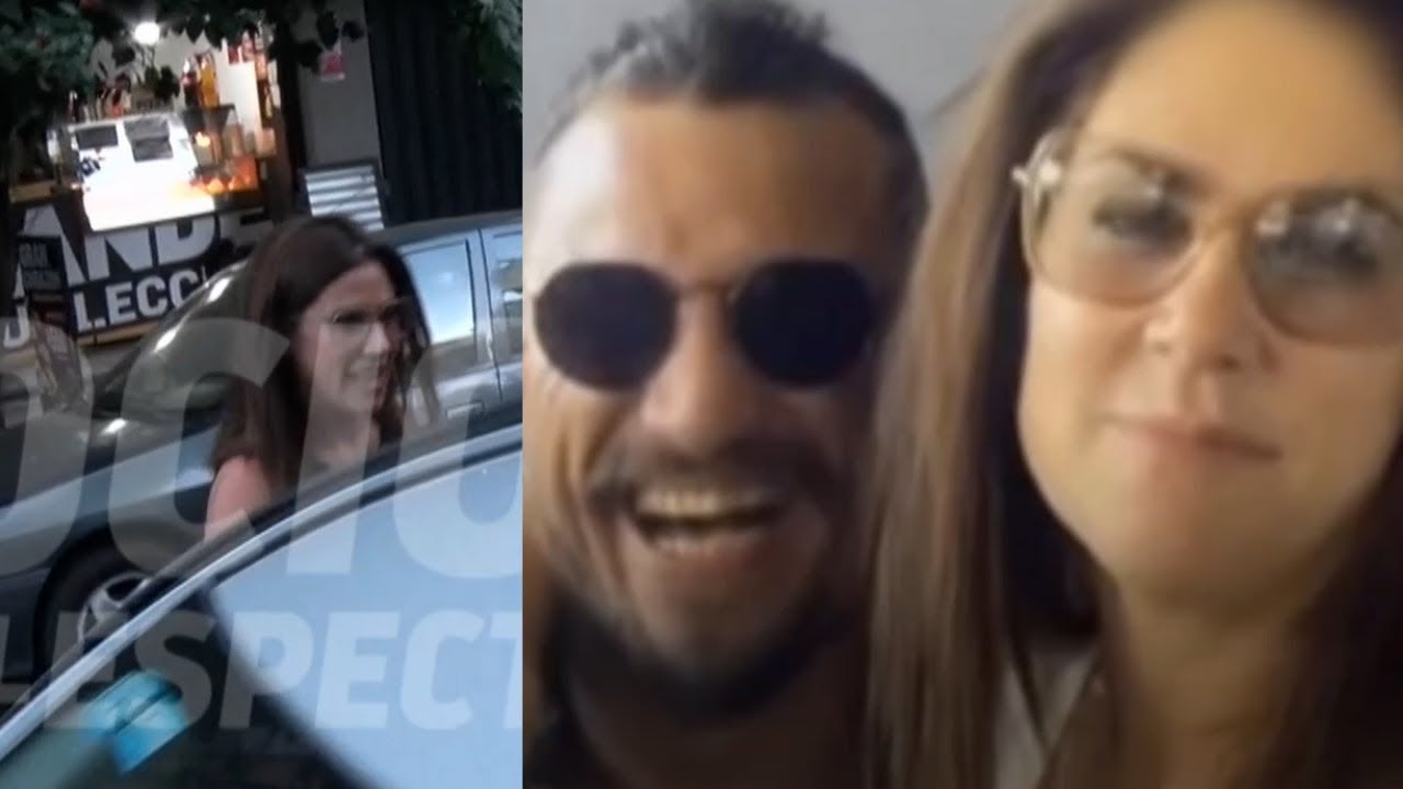 NO ACLARES... Daniel Osvaldo y Daniela Ballester ningunearon con un beso a la 