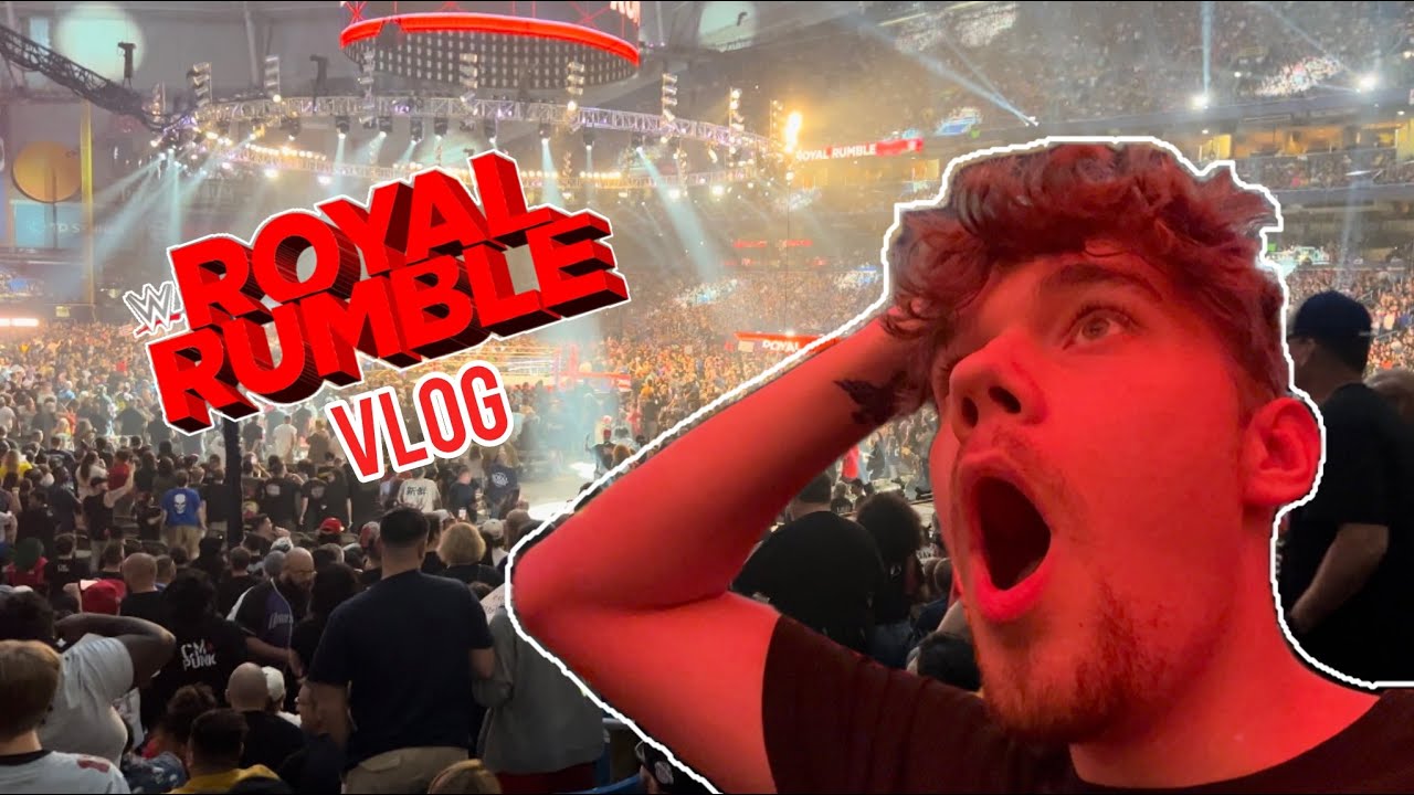 WE WENT TO THE 2024 WWE ROYAL RUMBLE! (VLOG) (1/27/24)