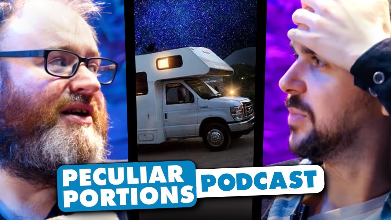 Fuel thief accidentally siphons motorhome toilet into his own mouth - Peculiar Portions Podcast #30
