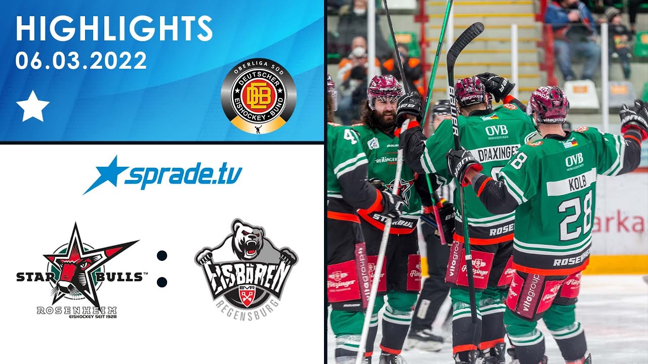41. Spieltag: Starbulls Rosenheim - Eisbären Regensburg