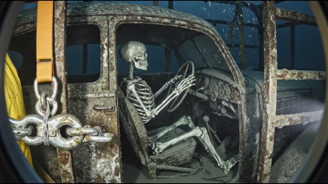 Mercedes 770 Abandoned 40 Years Deep Sea – ASMR Full Restoration With Dead Driver  💀 #carrestoration