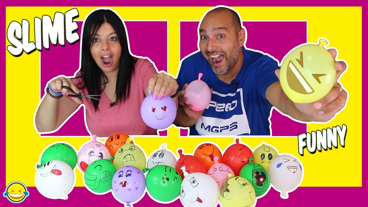 Making Slime with Funny Balloons | Slime con Globos Divertidos | Satisfying Slime video