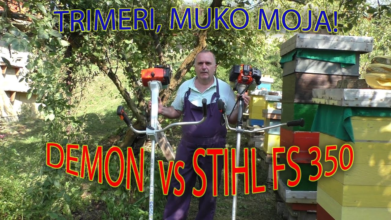 Trimer Demon vs Stihl FS 350 | Neka moja opažanja