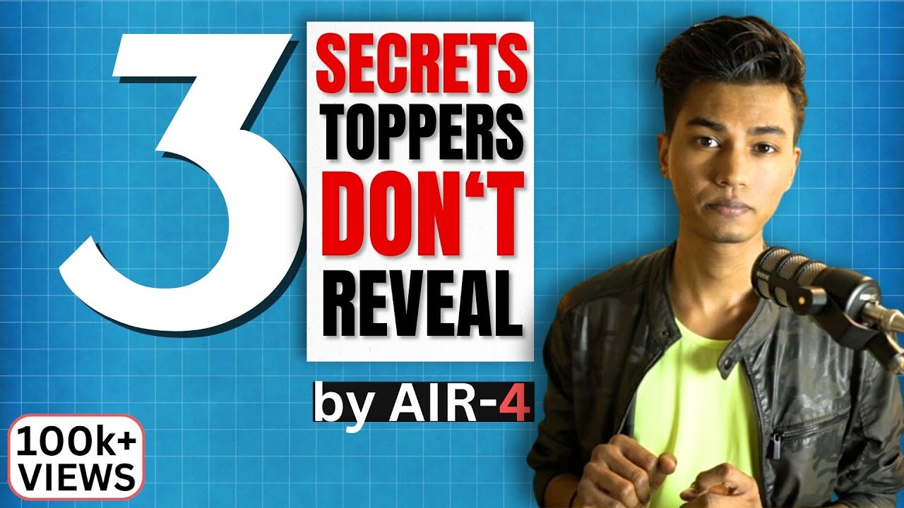 3 Secrets that Toppers Don't Reveal