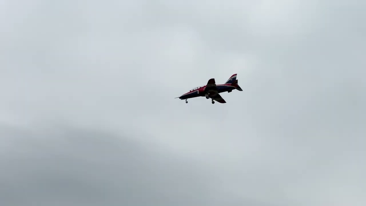 BAE Hawk T1 maiden, from T-One model.