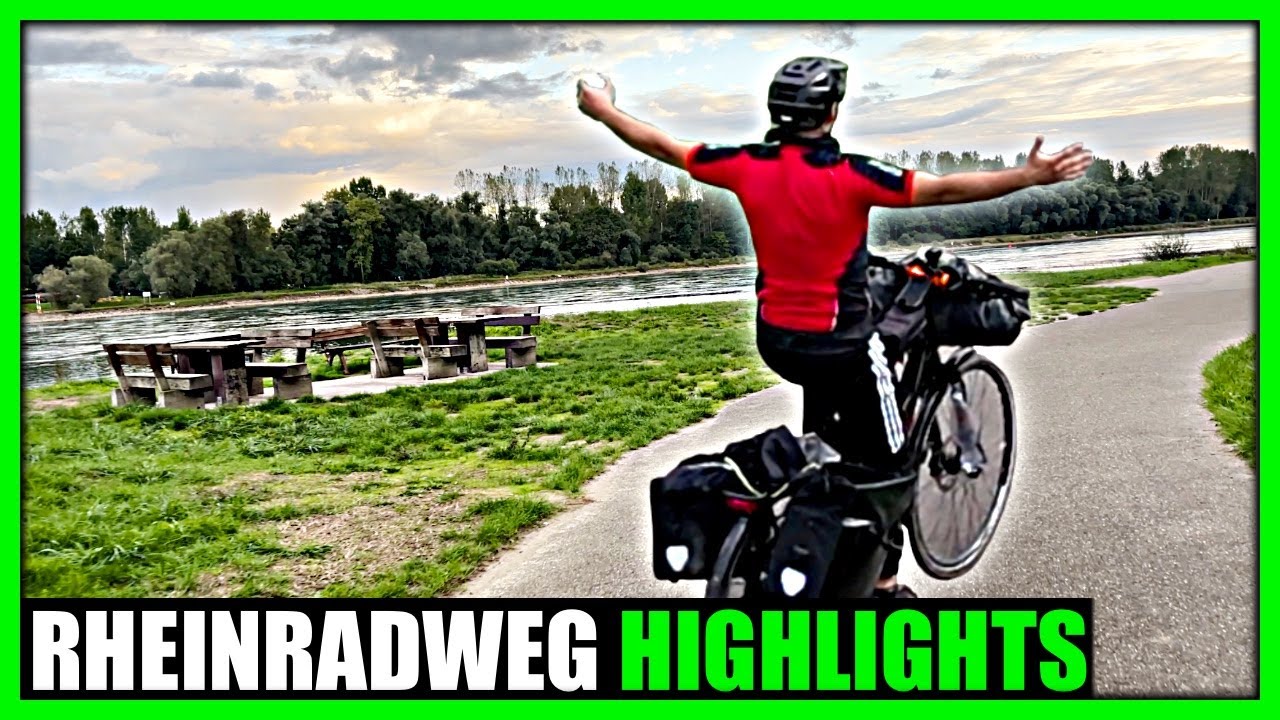 Rheinradweg 2022 - 12 Tage - 1100km |  Highlights