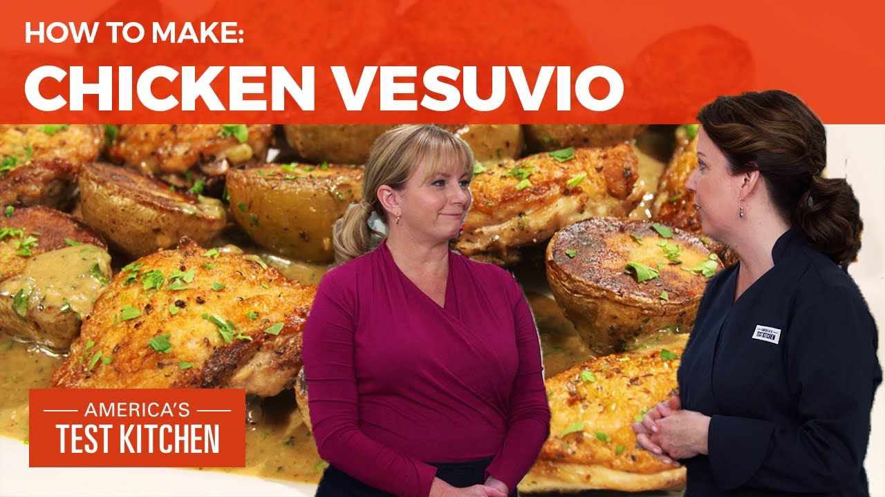 How to Make Comforting Chicken Vesuvio