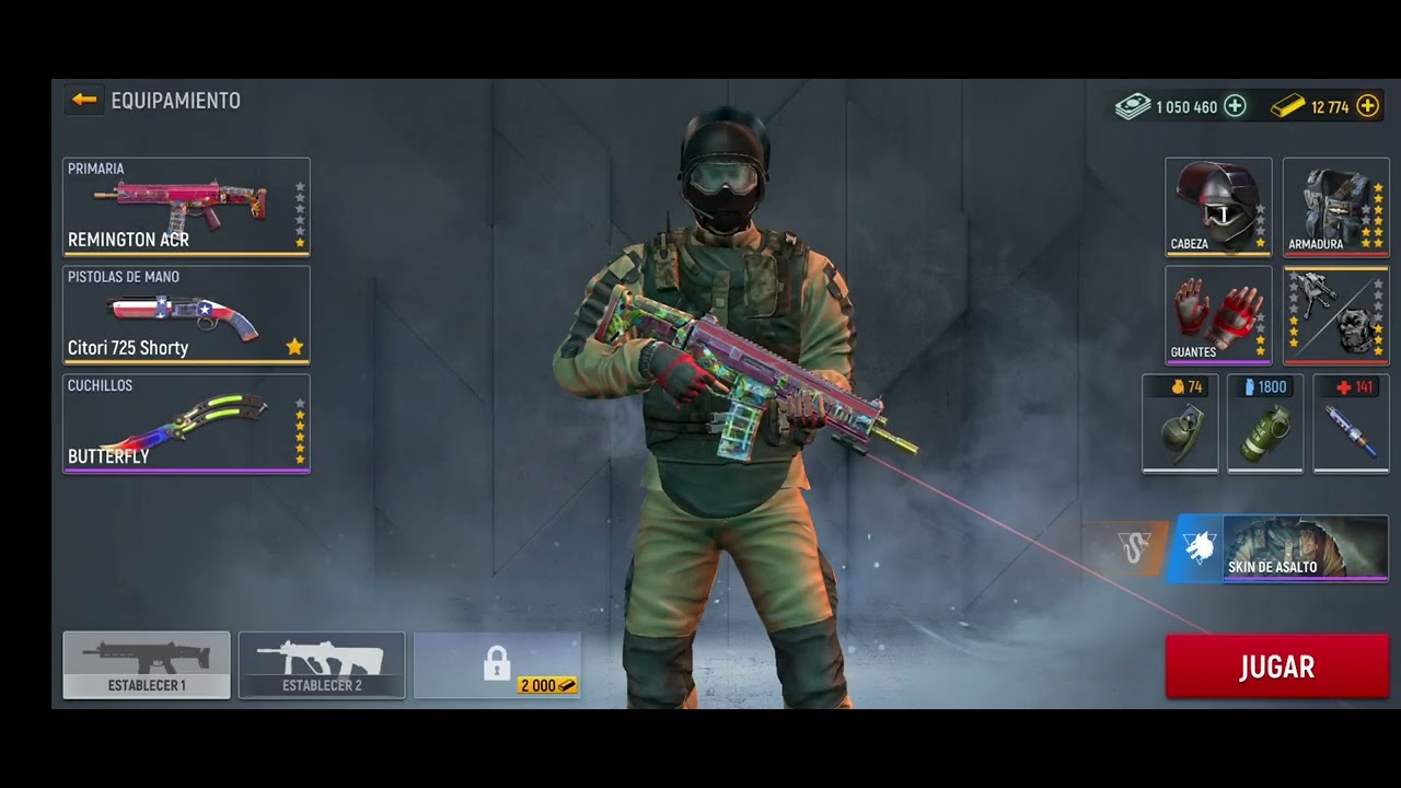 Modern ops/@/planos completos y creacion de rifle remington ACR, (base) es buen Arma?