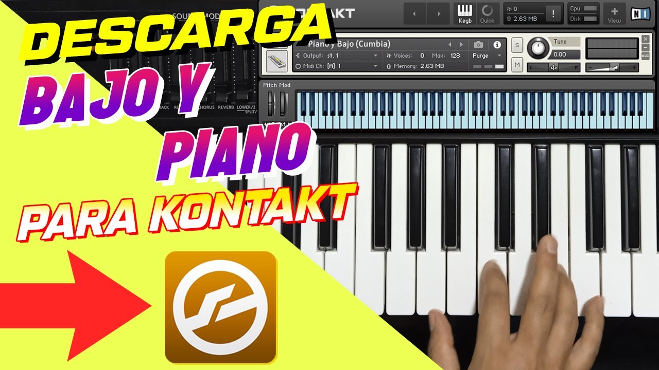 DESCARGA BAJO Y PIANO NKI (PARA KONTAKT)