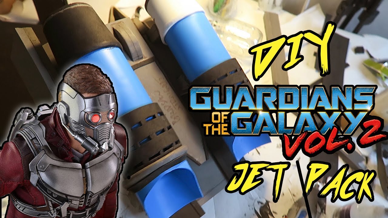 DIY Guardians of the Galaxy Vol. 2 Jet Pack [Star-Lord Cosplay]