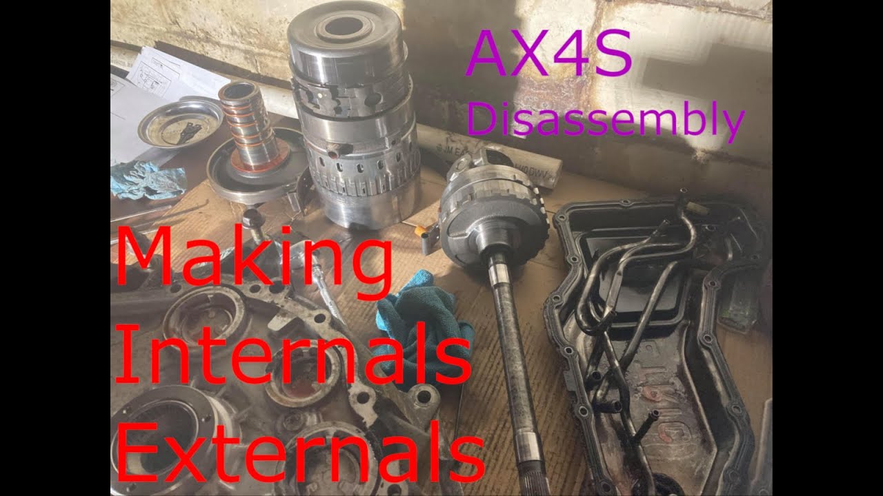 AX4S Rebuild Part 3 - Making Internals Externals