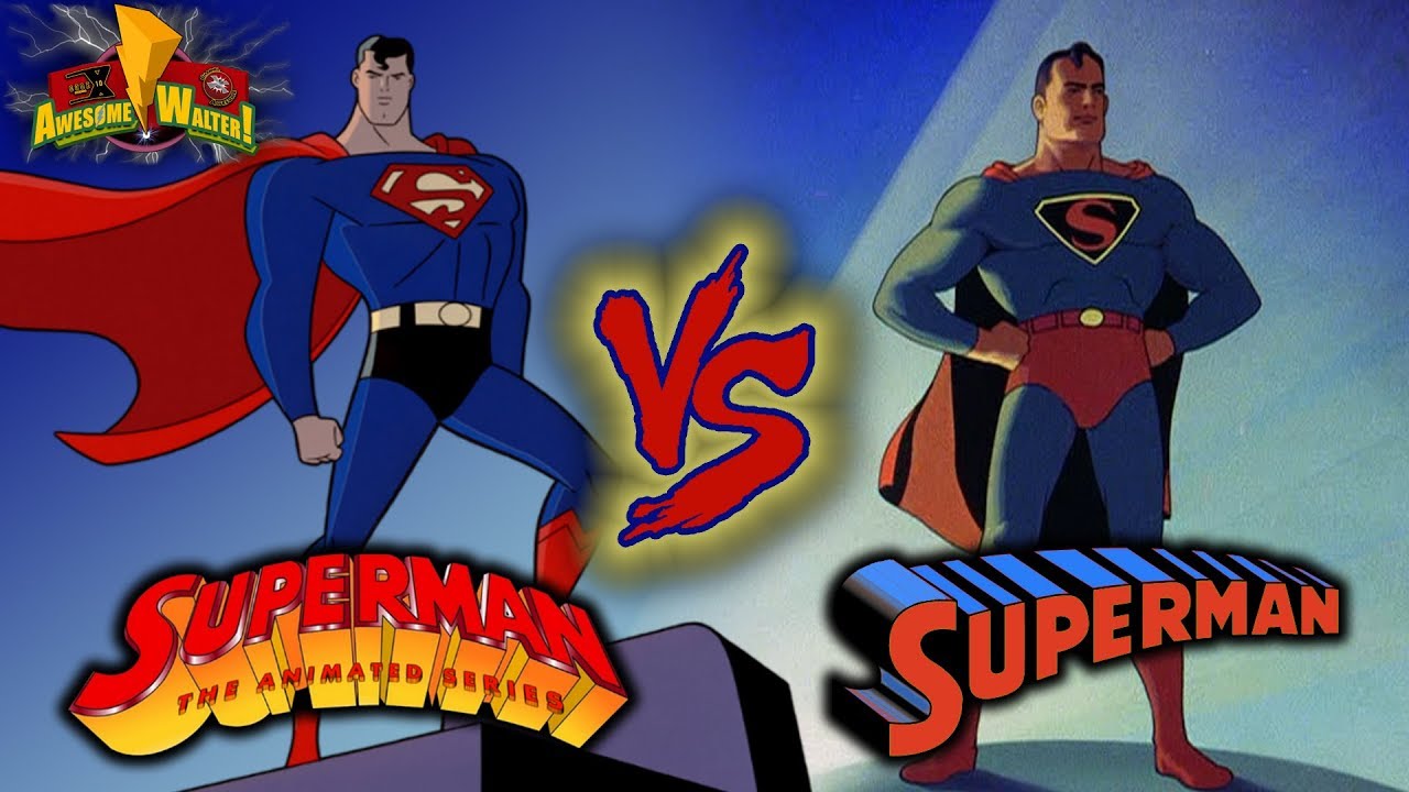 Superman The Animated Series vs. 1940s Superman Cartoon