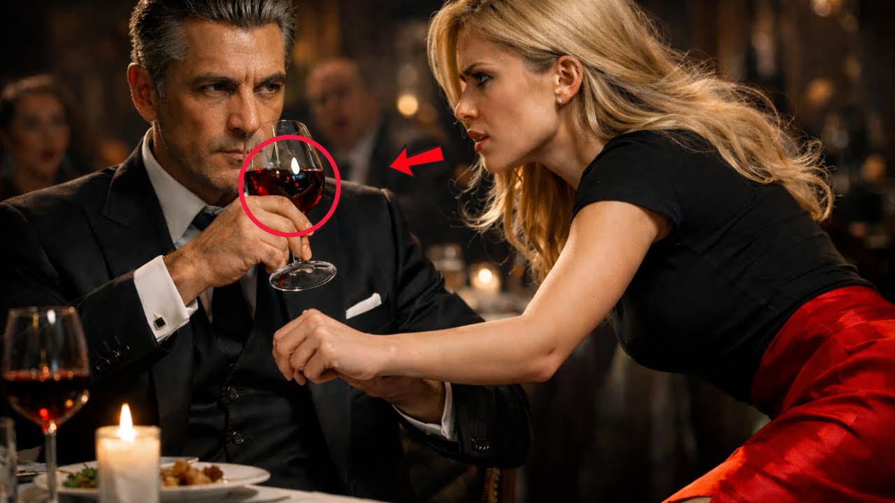 Don't Breathe— The Waitress Caught the Cyanide Scent in His Wine Before He Could Toast