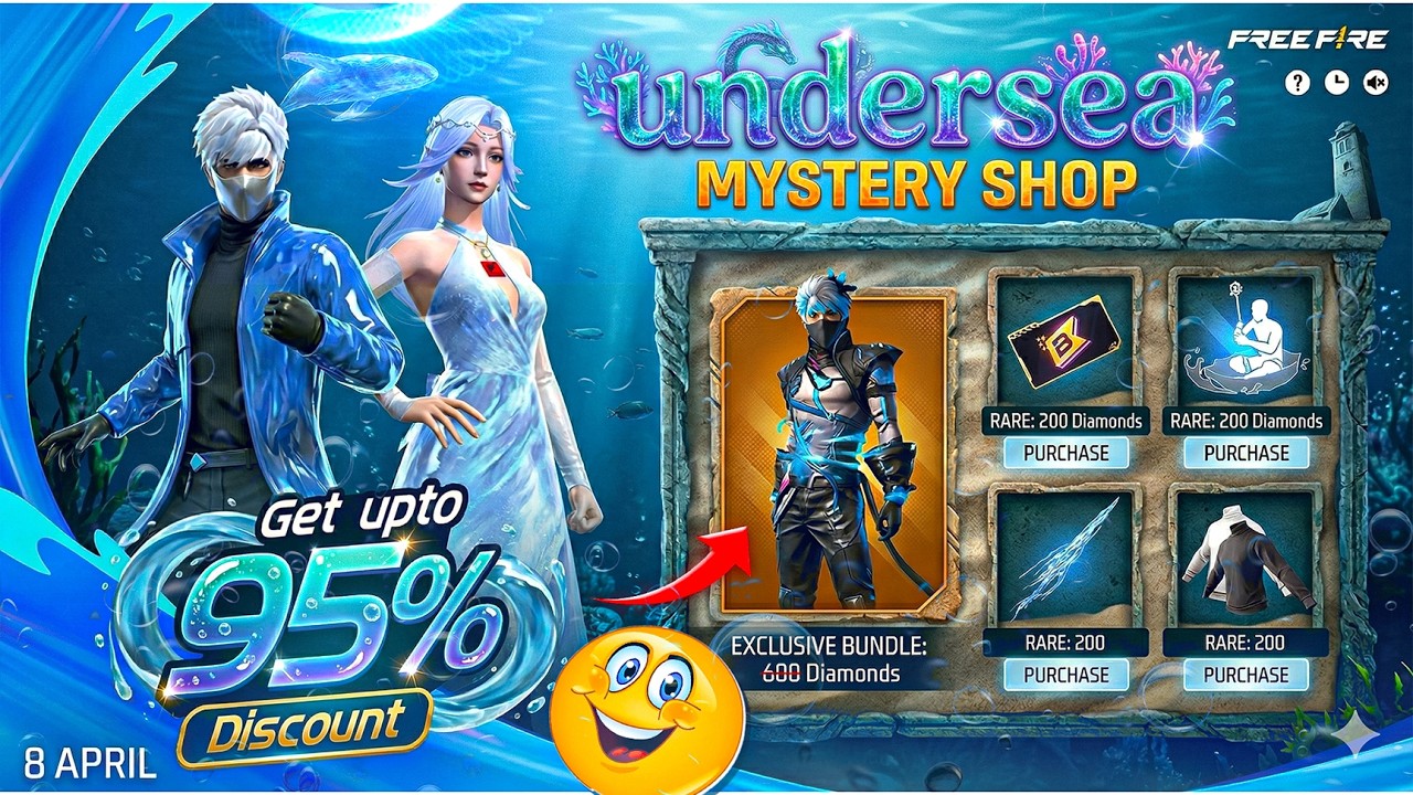 🌊 UnderWater Mystery Shop Confirm 🤫 | Next Mysteryshop Event | 👑Throne Emote Return | Free Emote🔥