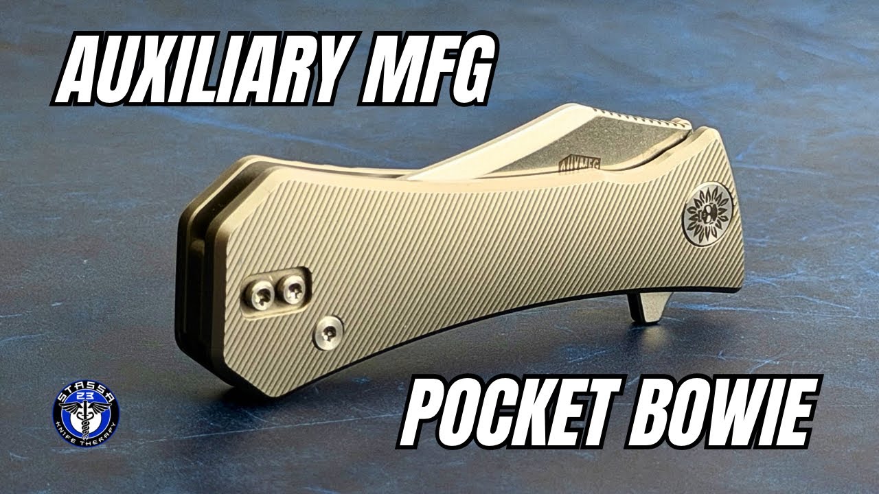 Вспомогательный карманный нож Bowie Framelock от MFG | Превзошло ожидания?