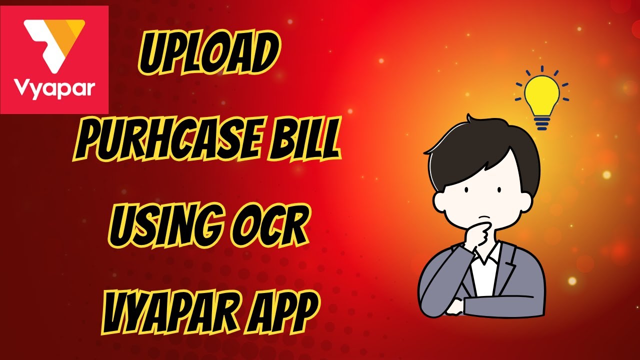 Vyapar me Purchase PDF keise upload kare?? | OCR feature in VyaparApp | Purchase entry Vyapar App