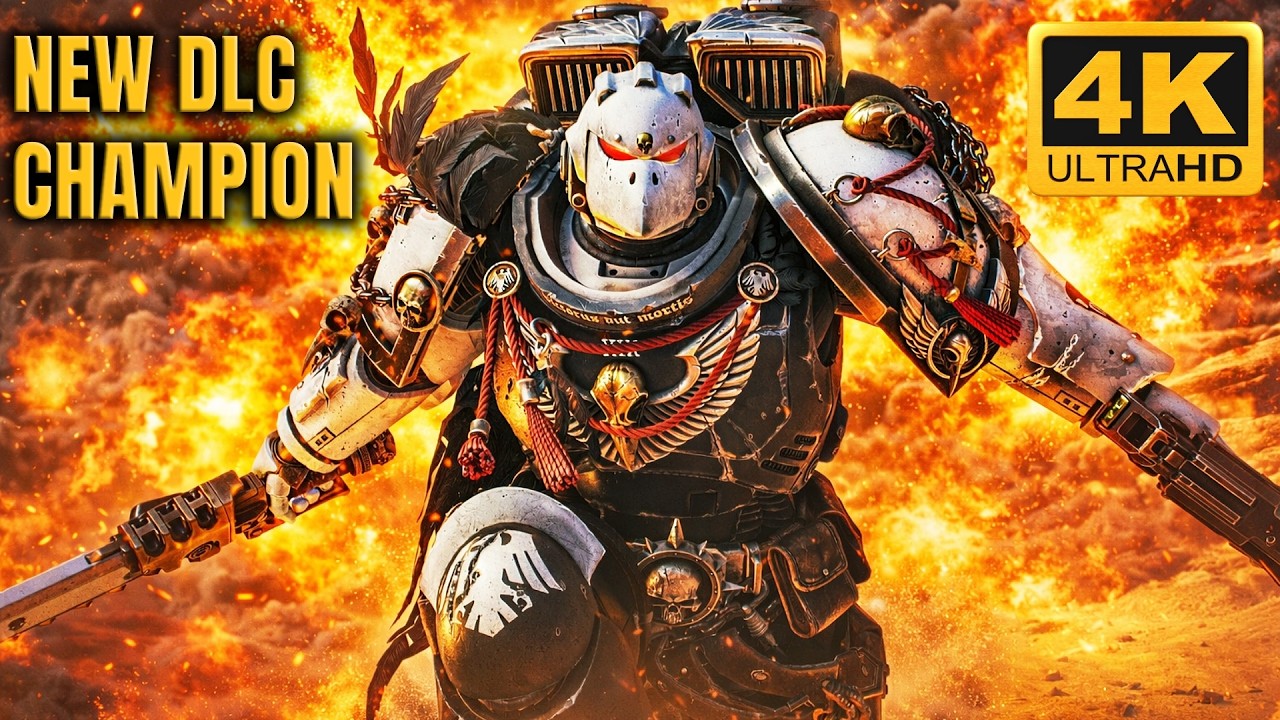 NEW RAVEN GUARD CHAMPION IS HERE 🦅 Raven Guard vs Tyranid Swarm | Space Marine 2 (4K, No HUD)