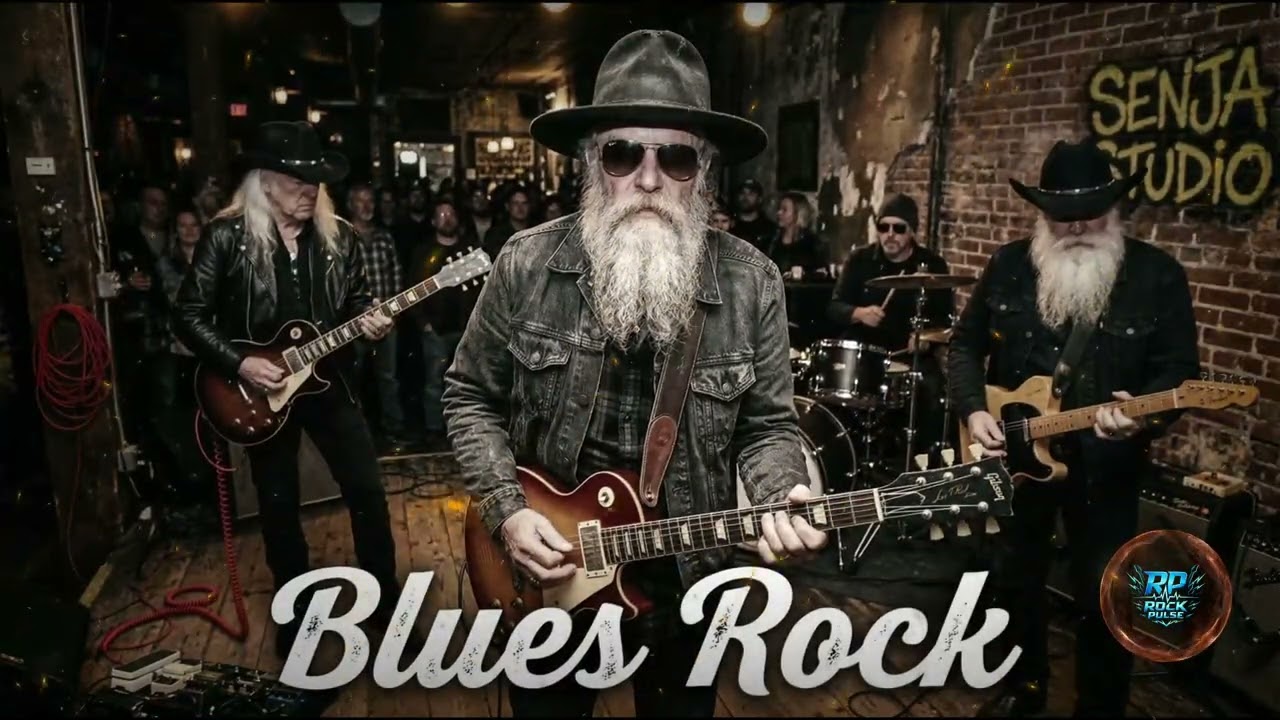 Inspired Blues Rock Experience – Stevie Ray Vaughan, Eric Clapton, Muddy Waters  Soulful Guitar, Cla