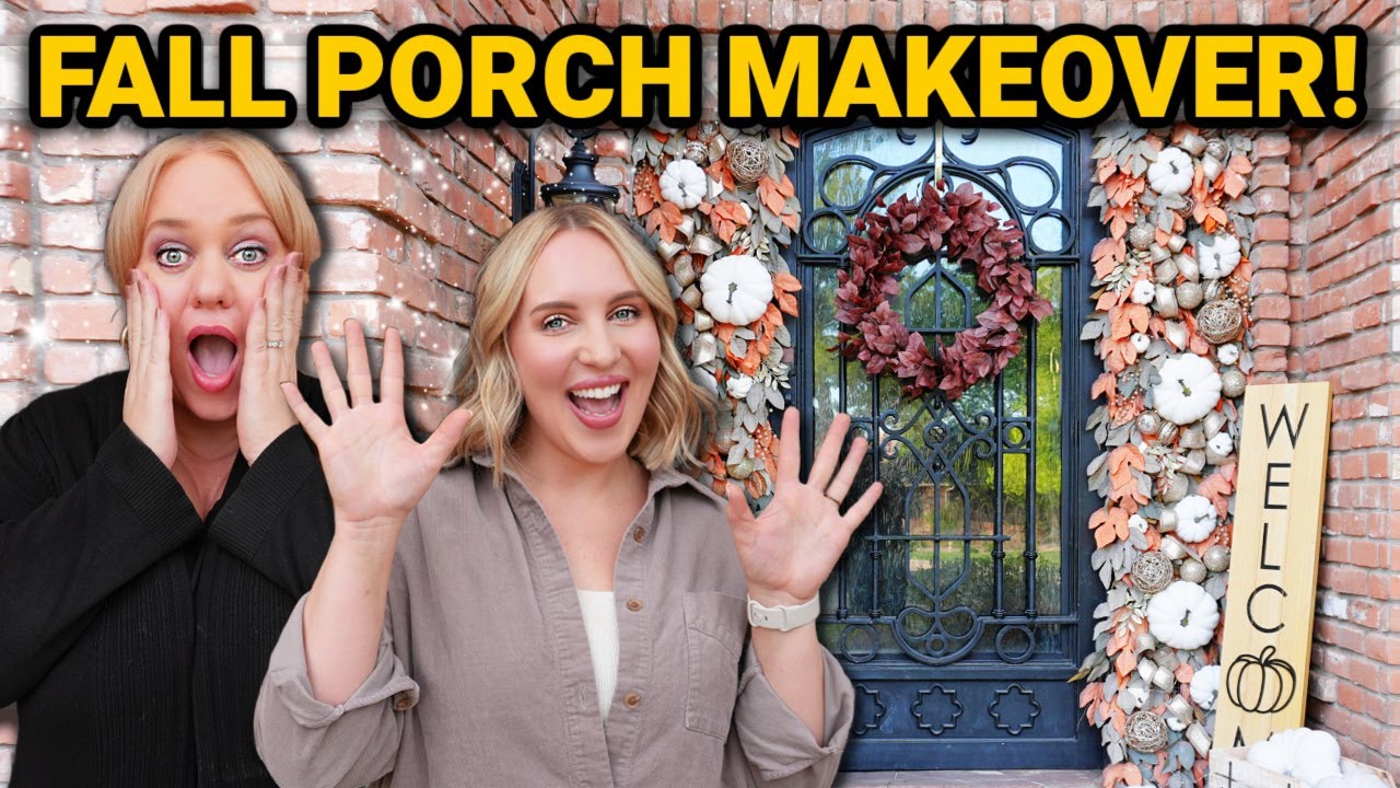 Fall Porch Makeover!