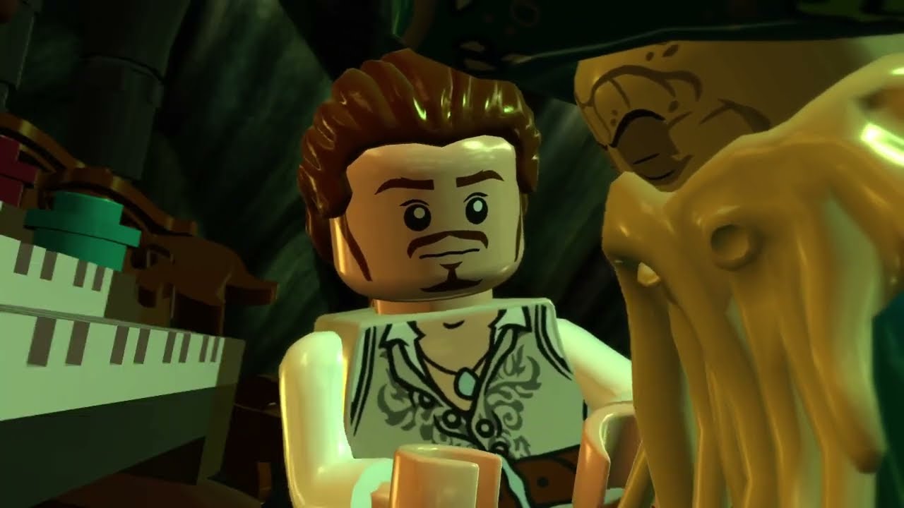 LEGO Pirates of the Caribbean Walkthrough Part 8 - The Dutchman's Secret (Dead Man's Chest)