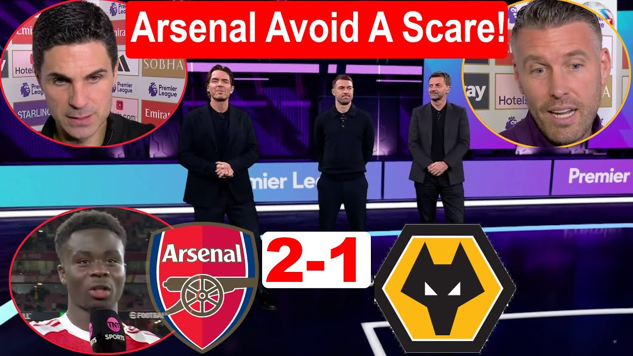 «Арсенал» — «Вулверхэмптон» 2:1: Лидеры едва избежали потери очков, автогол на последней минуте: ...