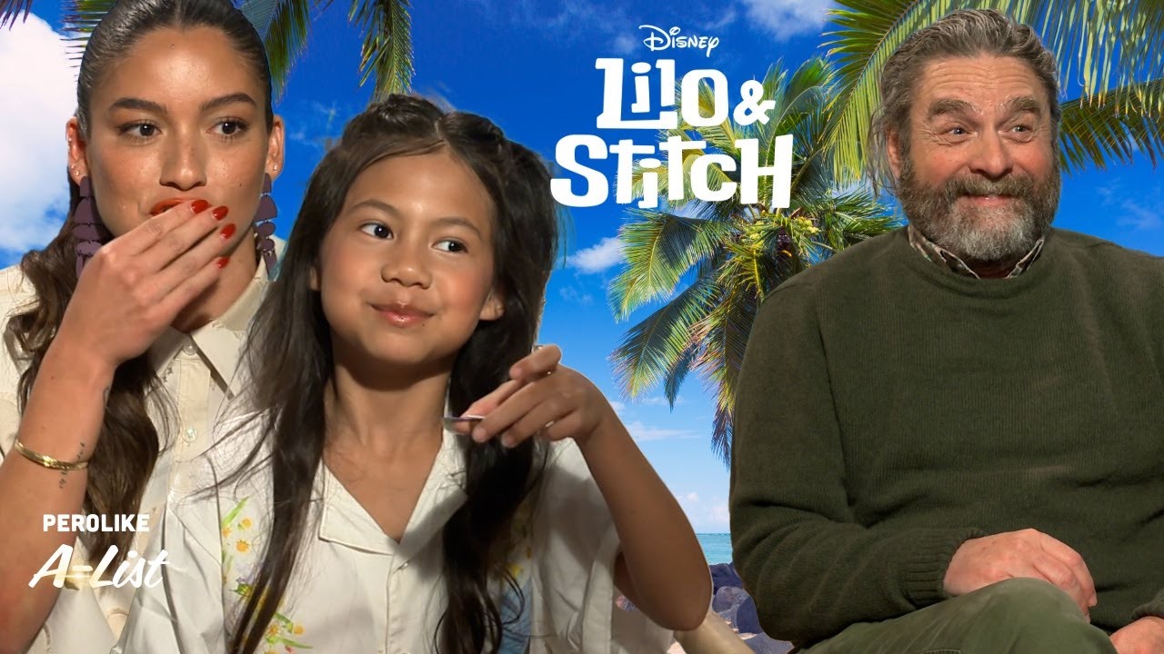 The Cast of Lilo & Stitch Have a Snack Battle | Pero Like