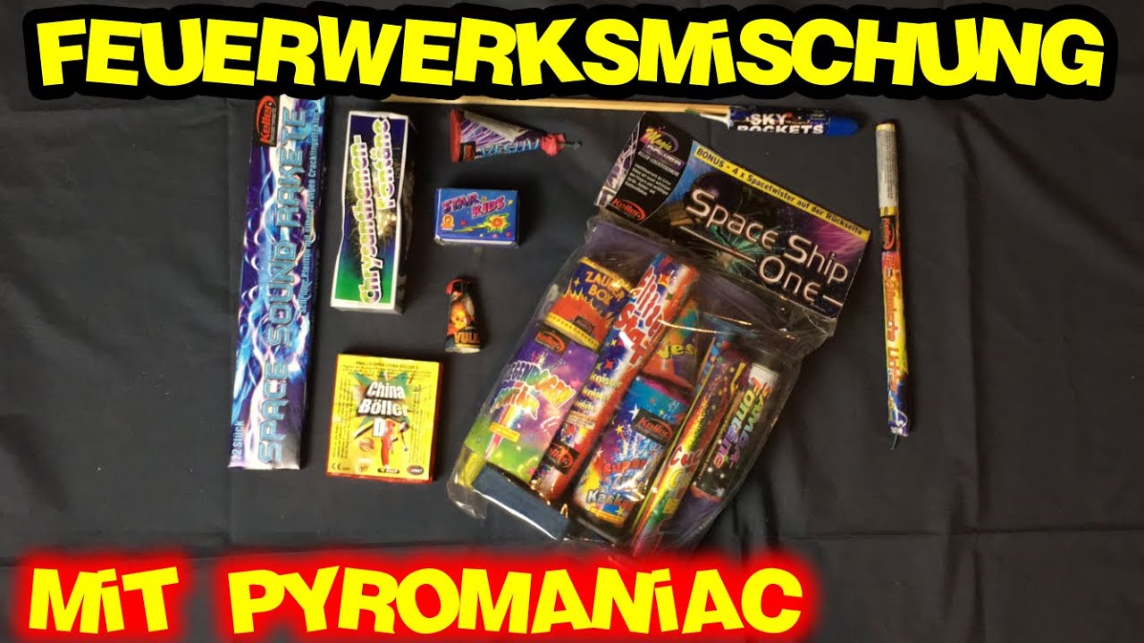 Bunte Feuerwerks Mischung | Mit PyroManiac | Teil 1