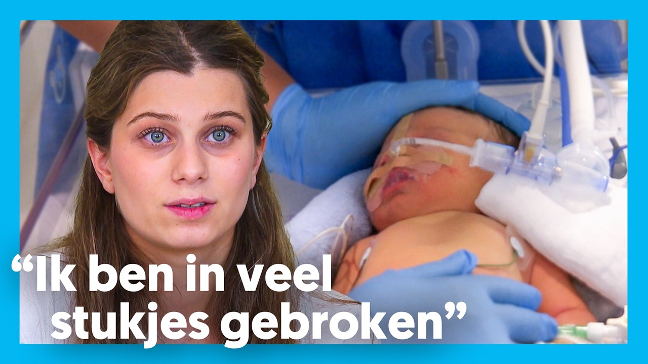 PASGEBOREN BABY met SPOED aan BEADEMING | Handen aan de couveuse | EO