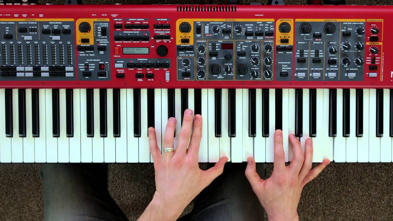 Matt Cossey Tutorial Series: Nord Stage 2 EX - String Resonance and Pedal Noise